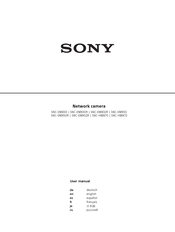 Sony SNC-EMX30R User Manual