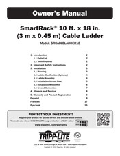 Tripp Lite SmartRack SRCABLELADDER18 Owner's Manual