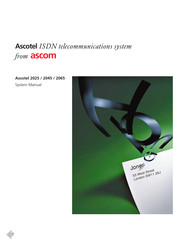 ASCOM Ascotel 2065 System Manual