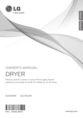 LG DLG1002W Owner's Manual
