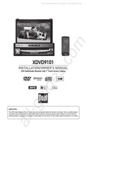 Dual XDVD9101 Installation & Owner's Manual