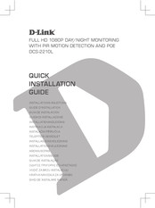 D-Link DCS-2210L Quick Installation Manual