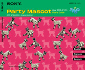 Sony AIBO Party Mascot ERF-210AW03 User Manual