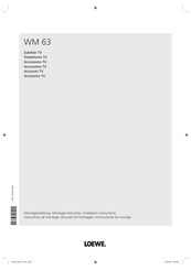 Loewe WM 63 Manual