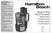 Hamilton Beach Stack & Snap Manual
