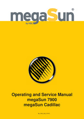 Kbl megaSun 7900 Operating And Service Manual