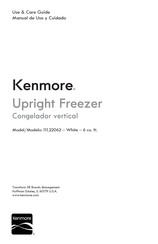 Kenmore 111.22062 Use & Care Manual
