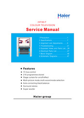 Haier 29F9B-P Service Manual