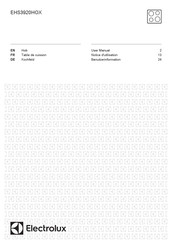 Electrolux EHS3920HOX User Manual