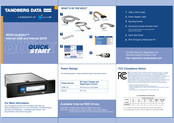 Tandberg Data RDX QuikStor Quick Start Manual