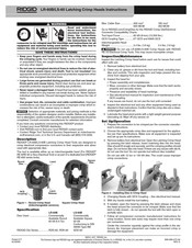 RIDGID LR-60B Instructions Manual