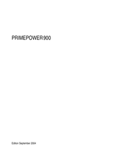 Fujitsu PRIMEPOWER900 Manual