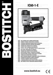 Bostitch IC60-1-E Original Instructions Manual