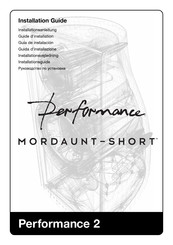 MORDAUNT-SHORT Performance 2 Installation Manual