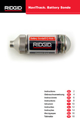 RIDGID NaviTrack Battery Sonde Instructions Manual