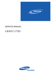 Samsung L830 - Digital Camera - Compact Service Manual