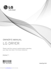 LG RC8066 Series Owner's Manual