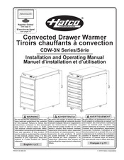 Hatco CDW-3N Series Installation And Operating Manual
