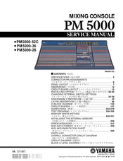 Yamaha PM 5000-52C Service Manual
