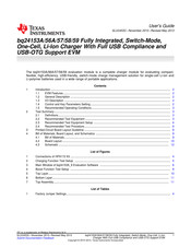 Texas Instruments bq24158 User Manual