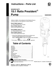 Graco President 215930 Instructions-Parts List Manual