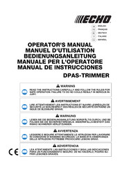 Echo Pro Attachment Series Operator's Manual