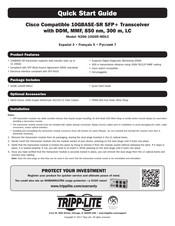 Tripp-Lite N286-10GSR-MDLC Quick Start Manual