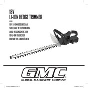 GMC GHT18V Manual