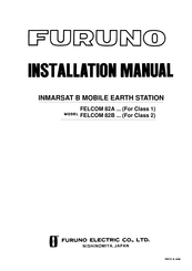Furuno FELCOM 82B Series Installation Manual