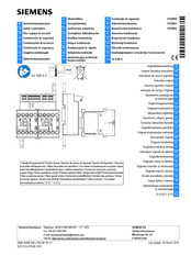 Siemens 3TK2850 Original Operating Instructions