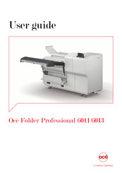 Oce Folder Professional 6013 User Manual