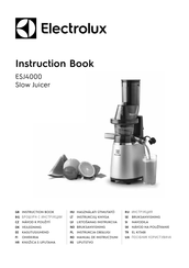 Electrolux ESJ4000 Instruction Book