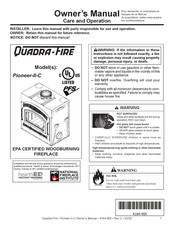 Quadra-Fire Pioneer-II-C Owner's Manual
