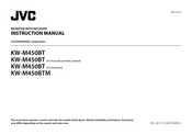JVC KW-M450BTM Instruction Manual