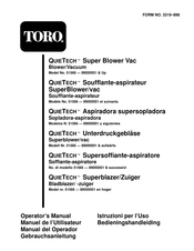 Toro QUIETECH 51566 Operator's Manual