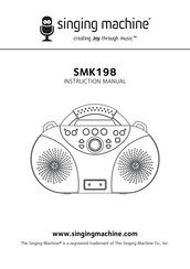 The Singing Machine SMK198 Instruction Manual