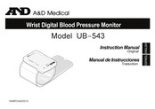 A&D UB-543 Instruction Manual