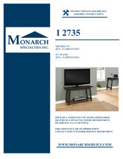 Monarch I 2735 Assembly Instructions Manual