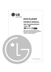 LG DD446 Owner's Manual