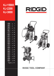 RIDGID KJ-1590II Operating Instructions Manual