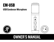 Mackie EM-USB Owner's Manual