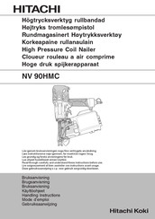 Hitachi NV 90HMC Handling Instructions Manual