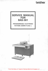 brother BAS-361 Service Manual