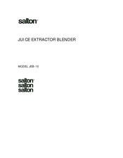Salton JEB-10 Manual