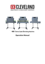 Cleveland CE-435 Operation Manual