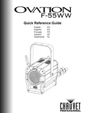 Chauvet Ovation F-55WW Quick Reference Manual