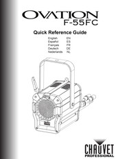 Chauvet Ovation F-55FC Quick Reference Manual