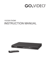 GoVideo YGD2917HDMI Instruction Manual