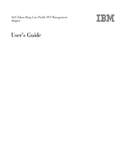 Ibm 16/4 User Manual