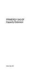 Fujitsu PRIMERGY S40-DF Manual
